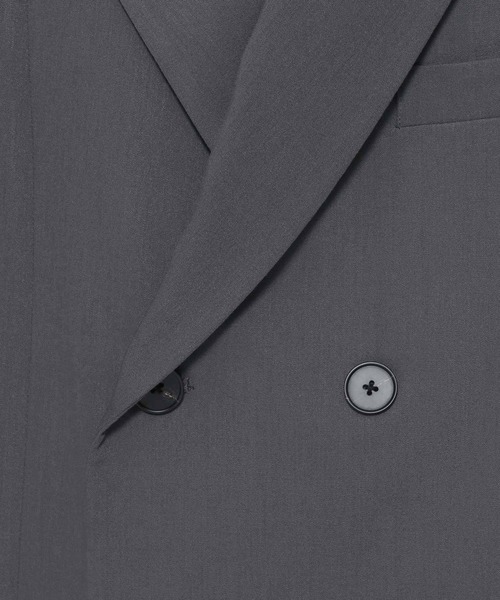 美品 HARE 【接触冷感】ICY FEEL ダブルショートジャケット セール】【接触冷感】ICY FEELダブルショートジャケットSS(HARE