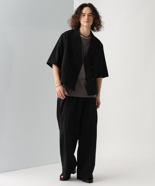セール】【接触冷感】ICY FEELダブルショートジャケットSS(HARE