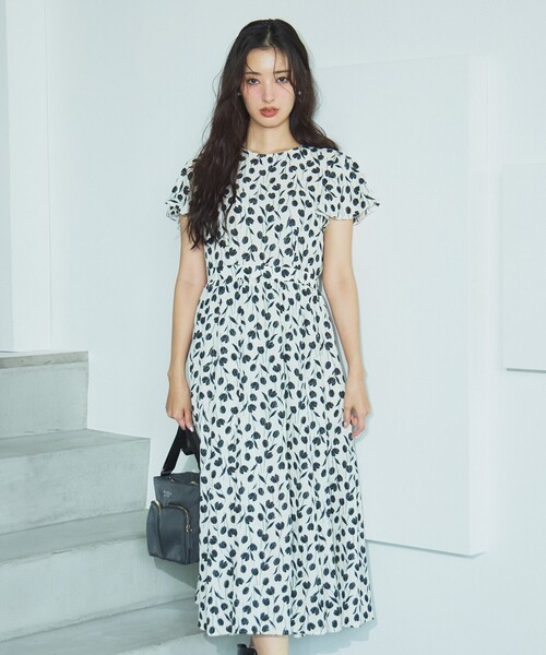 TOCCA さらっとワンピース WEB限定カラーあり・洗える】FIRST SPRINGS ドレス （ロング