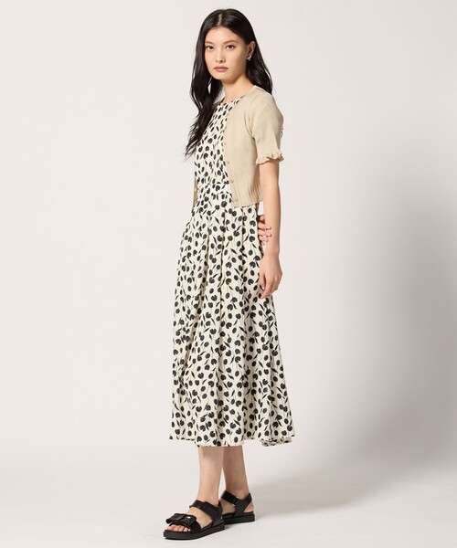 TOCCA（トッカ）の「LITTLE TULIP ドレス（ワンピース・レディース・アイボリー系5/ブラック系5・0/2/4/6）」の15枚目の写真