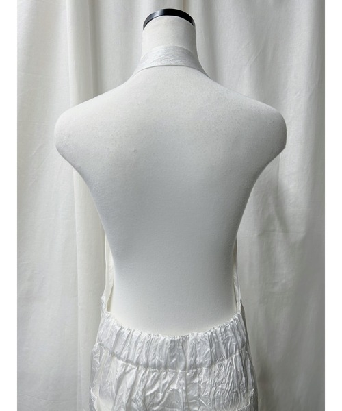 PROVOKE (プロヴォーク)の「SATIN APRON DRESS(ワンピース・レディース・ホワイト・FREE)」の2枚目の写真
