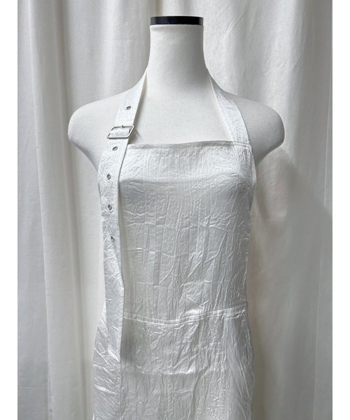 PROVOKE (プロヴォーク)の「SATIN APRON DRESS(ワンピース・レディース・ホワイト・FREE)」の4枚目の写真