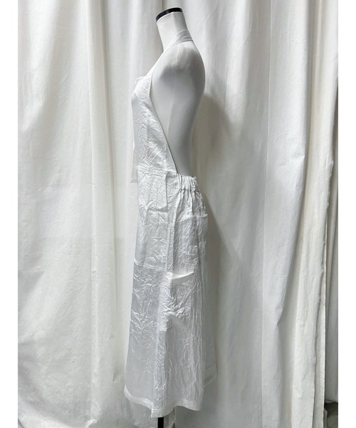 PROVOKE (プロヴォーク)の「SATIN APRON DRESS(ワンピース・レディース・ホワイト・FREE)」の5枚目の写真