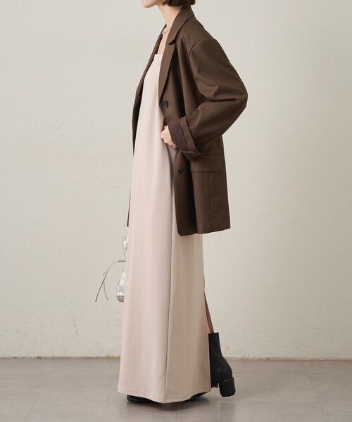 Omekashi（オメカシ）の「Onfキャミワンピース（ワンピース・レディース・ブラック/ベージュ・36/38）」の17枚目の写真