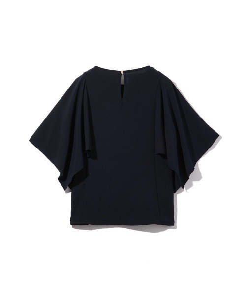 ketty(ケティ)の「2WAYジョーゼットフリルトップス≪手洗い可能≫(Tシャツ/カットソー・レディース・ネイビー/ブラック/オフホワイト・M)」の22枚目の写真