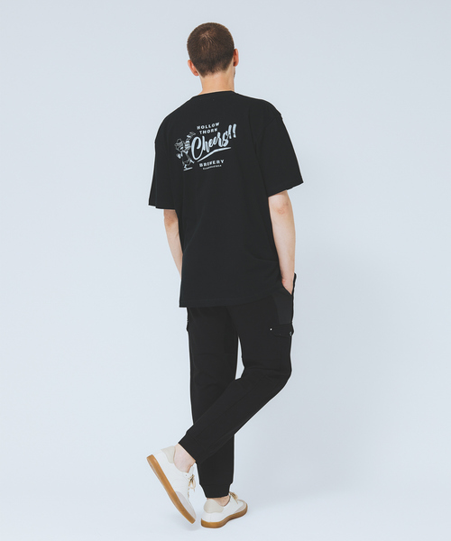 DESIGNWORKS(デザインワークス)の「【Cheers!!】プリント Tシャツ(Tシャツ/カットソー・メンズ・ホワイト/ブラック・44/46/48)」の14枚目の写真