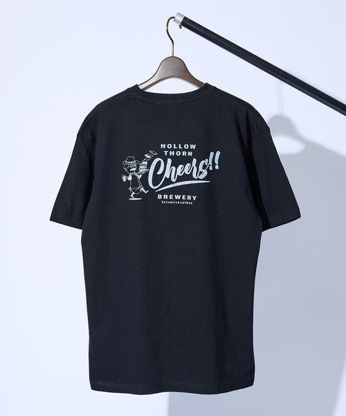DESIGNWORKS(デザインワークス)の「【Cheers!!】プリント Tシャツ(Tシャツ/カットソー・メンズ・ホワイト/ブラック・44/46/48)」の17枚目の写真