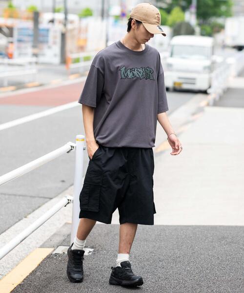 セール】WEGO/【25年春夏新作】ナイロンイージーバギーカーゴ