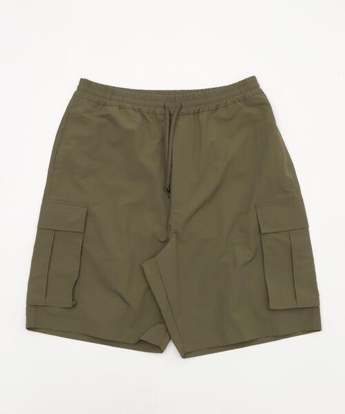 WEGO（ウィゴー）の「WEGO/ナイロンイージーバギーカーゴショーツ（カーゴパンツ・メンズ・オリーブ/ライトグレー/ブラック・MEDIUM/LARGE）」の8枚目の写真