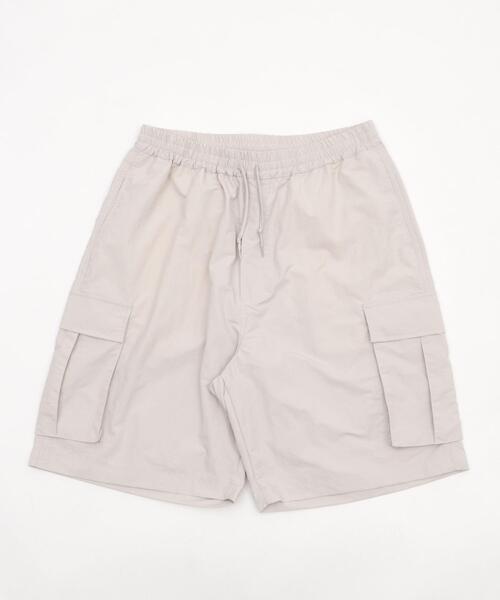 WEGO（ウィゴー）の「WEGO/ナイロンイージーバギーカーゴショーツ（カーゴパンツ・メンズ・オリーブ/ライトグレー/ブラック・MEDIUM/LARGE）」の7枚目の写真