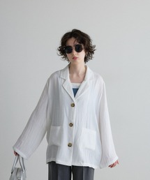 &. NOSTALGIA（アンドドットノスタルジア）の「【ZOZO限定】コットンリネンサマージャケット（テーラードジャケット）」