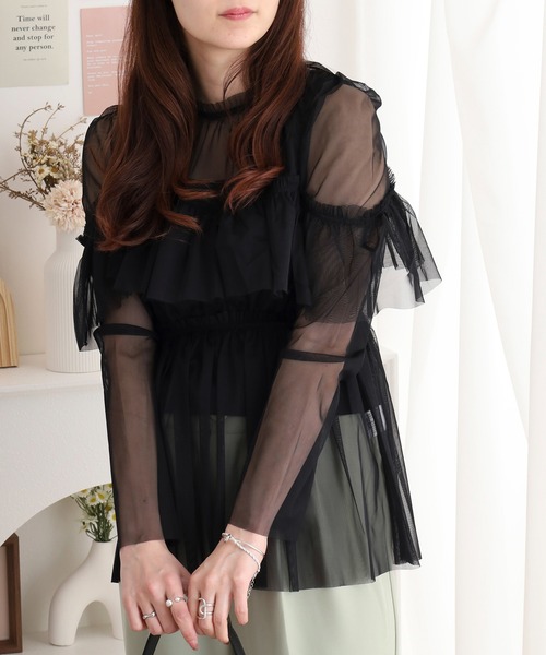 ATELIER BOZ ブラウス ATELIER BOZ シュノンソーブラウス ATELIER BOZ