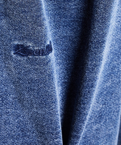 ESSENTIAL（エッセンシャル）の「インディゴワイドパンツ（その他パンツ・レディース・ブルー・36/38）」の8枚目の写真