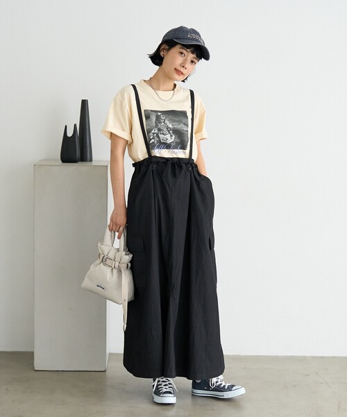 FREAK'S STORE(フリークスストア)の「Autumn Kids photo Tシャツ/フォトTシャツ(Tシャツ/カットソー・レディース・チャコール/オフホワイト/ナチュラル・フリ-)」の4枚目の写真