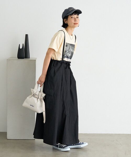 FREAK'S STORE(フリークスストア)の「Autumn Kids photo Tシャツ/フォトTシャツ(Tシャツ/カットソー・レディース・チャコール/オフホワイト/ナチュラル・フリ-)」の5枚目の写真