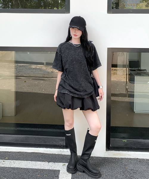 by LEGNA(バイレグナ)の「ユーズド風Tシャツ(Tシャツ/カットソー・レディース・カーキ/ブラック/グレー/ベージュ・SMALL/X-LARGE/LARGE/MEDIUM)」の19枚目の写真