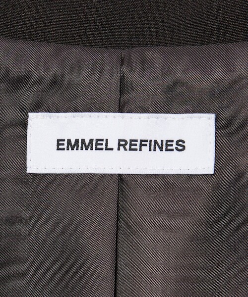 EMMEL REFINES(エメルリファインズ)の「<EMMEL REFINES>EM ショート ジレ(ベスト・レディース・ダークグレー/ダークブラウン・FREE)」の20枚目の写真