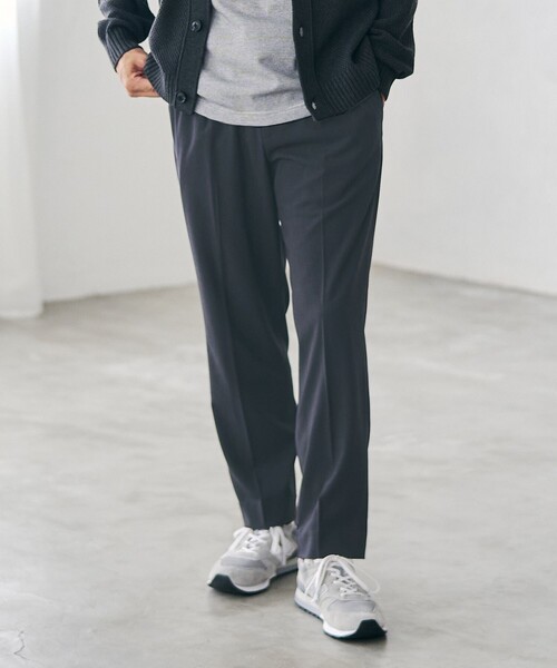 coen（コーエン）の「スタイルスリムクリーンパンツ（スラックス・メンズ・グレー/ブラック/ダークグレー・S/M/L/XL）」の3枚目の写真