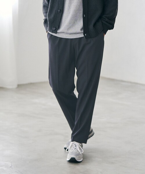 coen（コーエン）の「スタイルスリムクリーンパンツ（スラックス・メンズ・グレー/ブラック/ダークグレー・S/M/L/XL）」の7枚目の写真