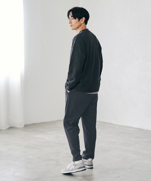 coen（コーエン）の「スタイルスリムクリーンパンツ（スラックス・メンズ・グレー/ブラック/ダークグレー・S/M/L/XL）」の10枚目の写真