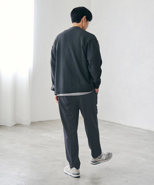 coen（コーエン）の「スタイルスリムクリーンパンツ（スラックス・メンズ・グレー/ブラック/ダークグレー・S/M/L/XL）」の12枚目の写真