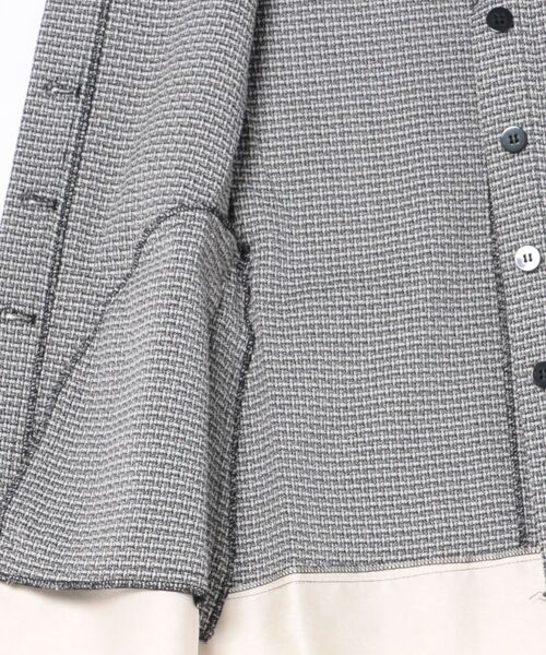 cen.ツイードベスト セール】【MAGASIN DE MODE Onjna】ツイードベスト trc（ベスト