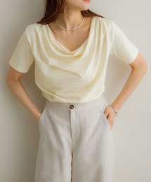 【NOAHL】ドレープデザインTシャツ