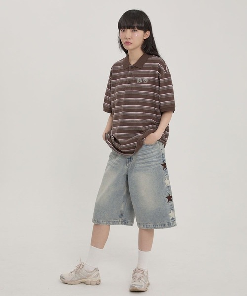 WaiKei（ワイケイ）の「【UNISEX】Wai Kei／スターバミューダパンツ（その他パンツ・レディース・ブルー/ライトブルー・MEDIUM/LARGE）」の19枚目の写真