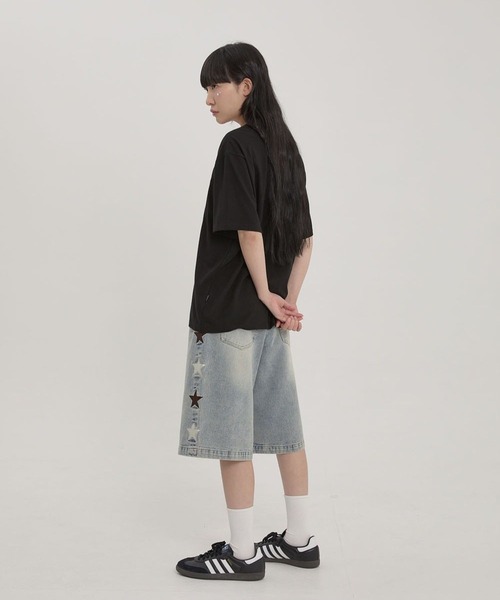 WaiKei（ワイケイ）の「【UNISEX】Wai Kei／スターバミューダパンツ（その他パンツ・レディース・ブルー/ライトブルー・MEDIUM/LARGE）」の17枚目の写真