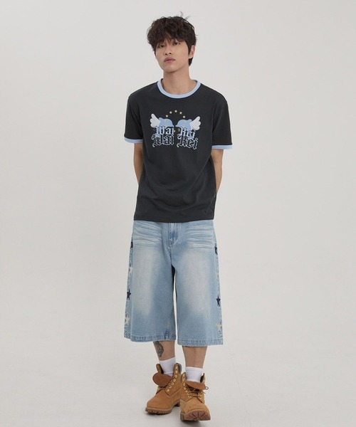 WaiKei（ワイケイ）の「【UNISEX】Wai Kei／スターバミューダパンツ（その他パンツ・レディース・ブルー/ライトブルー・MEDIUM/LARGE）」の9枚目の写真