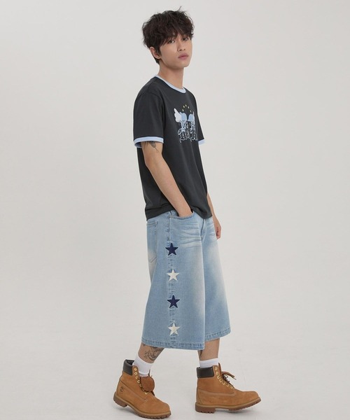 WaiKei（ワイケイ）の「【UNISEX】Wai Kei／スターバミューダパンツ（その他パンツ・レディース・ブルー/ライトブルー・MEDIUM/LARGE）」の8枚目の写真