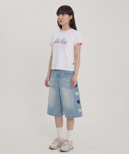 WaiKei（ワイケイ）の「【UNISEX】Wai Kei／スターバミューダパンツ（その他パンツ・レディース・ブルー/ライトブルー・MEDIUM/LARGE）」の7枚目の写真