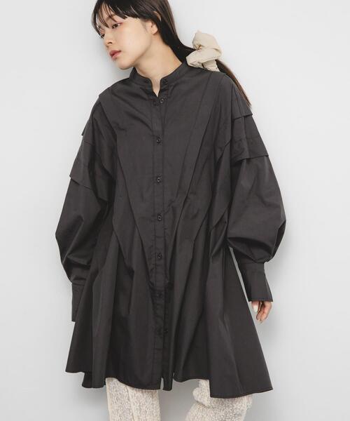 【新品未使用&完売品】KBF ボリュームタックミニワンピース セール】ボリュームタックミニワンピース（ワンピース）｜KBF