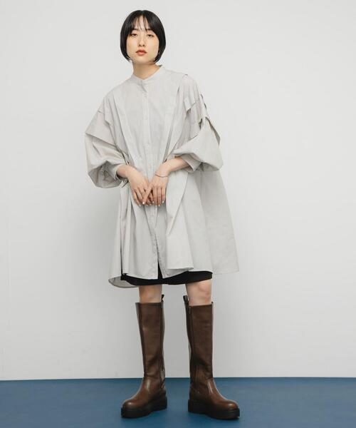 セール】ボリュームタックミニワンピース（ワンピース）｜KBF