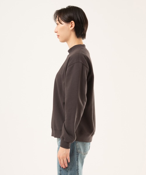 Levi's(リーバイス)の「Levi's/リーバイス モックネックスウェットシャツ(スウェット・レディース・ブラック・S/L/M)」の9枚目の写真