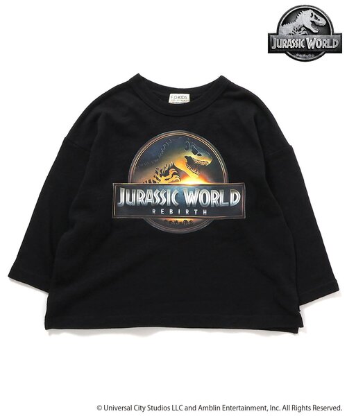 F.O.KIDS（エフオーキッズ）の「【ジュラシックワールド】長袖Tシャツ（Tシャツ/カットソー・キッズ・ブラック/レッド/グレー・100/90/80/120/110/140/130）」の9枚目の写真