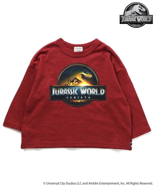 F.O.KIDS（エフオーキッズ）の「【ジュラシックワールド】長袖Tシャツ（Tシャツ/カットソー・キッズ・ブラック/レッド/グレー・100/90/80/120/110/140/130）」の11枚目の写真
