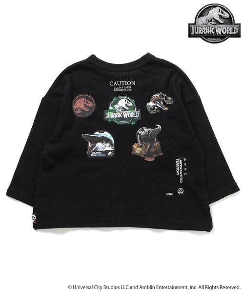 F.O.KIDS（エフオーキッズ）の「【ジュラシックワールド】長袖Tシャツ（Tシャツ/カットソー・キッズ・ブラック/レッド/グレー・100/90/80/120/110/140/130）」の10枚目の写真