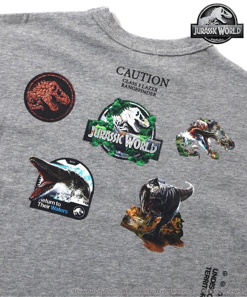 F.O.KIDS（エフオーキッズ）の「【ジュラシックワールド】長袖Tシャツ（Tシャツ/カットソー・キッズ・ブラック/レッド/グレー・100/90/80/120/110/140/130）」の17枚目の写真