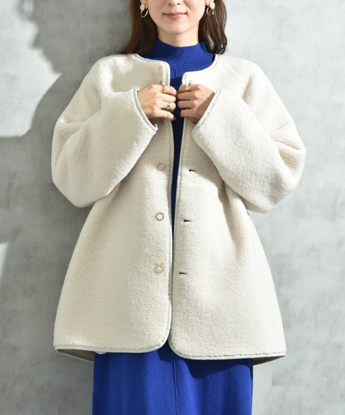 セール】【ACUTA】リバーシブルボアコート（その他アウター