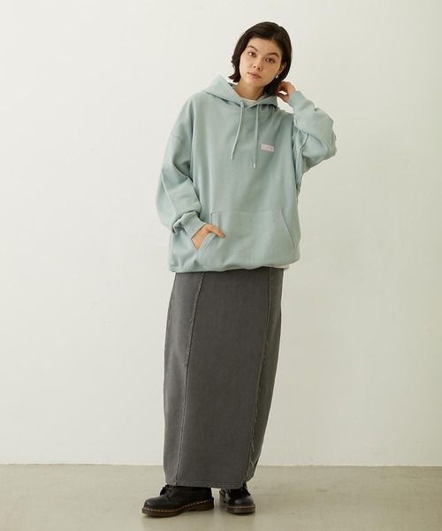 MILKFED.(ミルクフェド)の「TIGER SWEAT HOODIE(パーカー・レディース・ライトブルー/オートミール/チャコール・M/L)」の16枚目の写真