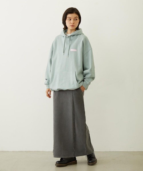 MILKFED.(ミルクフェド)の「TIGER SWEAT HOODIE(パーカー・レディース・ライトブルー/オートミール/チャコール・M/L)」の18枚目の写真