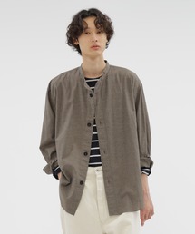 MHL. エムエイチエル ベーシック グッドカラー 長袖 シャツ ブラウス MHL.（エムエイチエル）の「CRISP COTTON LINEN（シャツ