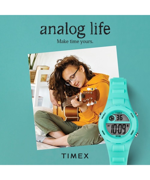 TIMEX(タイメックス)の「TIMEX/タイメックス kids 腕時計 TX-TW2W92600 ユニセックス(デジタル腕時計・レディース・その他・FREE)」の2枚目の写真