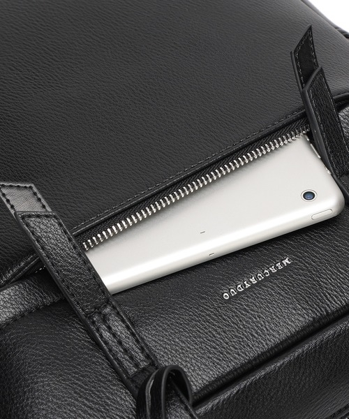 MERCURYDUO（マーキュリーデュオ）の「【MERCURYDUO/マーキュリーデュオ】ワークバックパック／A4サイズ・16インチ収納可能（バックパック/リュック・レディース・ブラック/グレイッシュベージュ/アイボリー・FREE）」の14枚目の写真