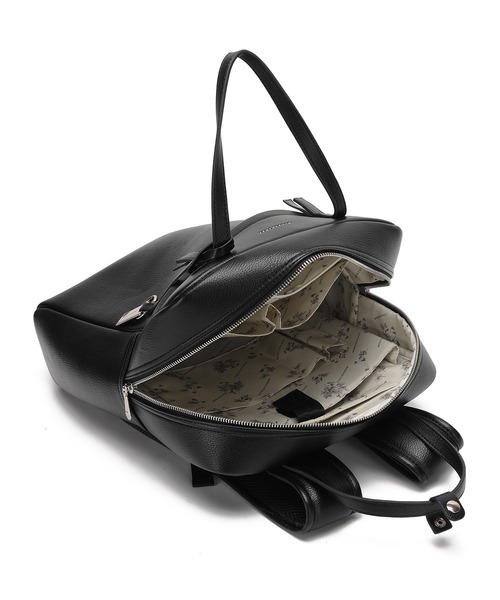 MERCURYDUO（マーキュリーデュオ）の「【MERCURYDUO/マーキュリーデュオ】ワークバックパック／A4サイズ・16インチ収納可能（バックパック/リュック・レディース・ブラック/グレイッシュベージュ/アイボリー・FREE）」の5枚目の写真