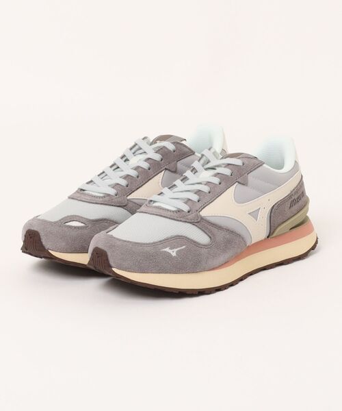 ASBee（アスビー）の「mizuno ミズノ RB87 レディーススニーカー（スニーカー・レディース・ダークブラウン/パープル/ライトグレー・23.0cm/23.5cm/24.0cm/24.5cm/25.0cm）」の2枚目の写真