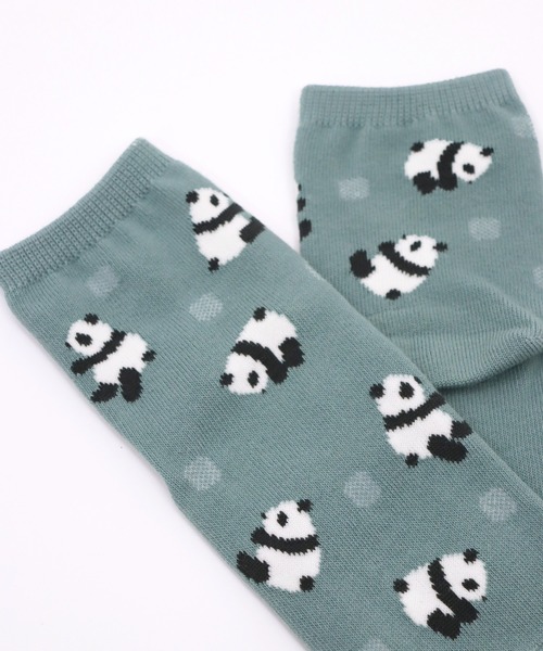 stample(スタンプル)の「パンダ ショートソックス 【3足セット】(ソックス/靴下・キッズ・A・S/M/L/LL)」の3枚目の写真