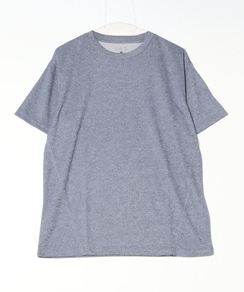 INNOCENT(イノセント)の「『ドライメッシュ 吸汗速乾ショートスリーブTシャツ』(Tシャツ/カットソー・メンズ・グレー/チャコール/ネイビー・LARGE/X-LARGE/MEDIUM)」の3枚目の写真