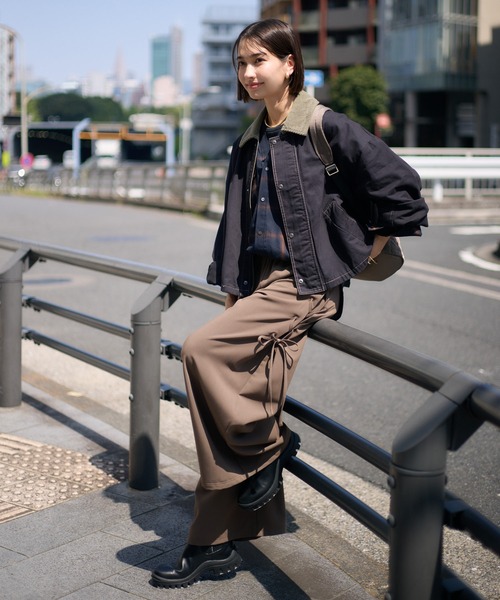 KATHARINE ROSS(キャサリンロス)の「【KATHARINE ROSS】オンブレーチェックカラーレスシャツ(シャツ/ブラウス・レディース・アイボリー/ネイビー・MEDIUM)」の3枚目の写真